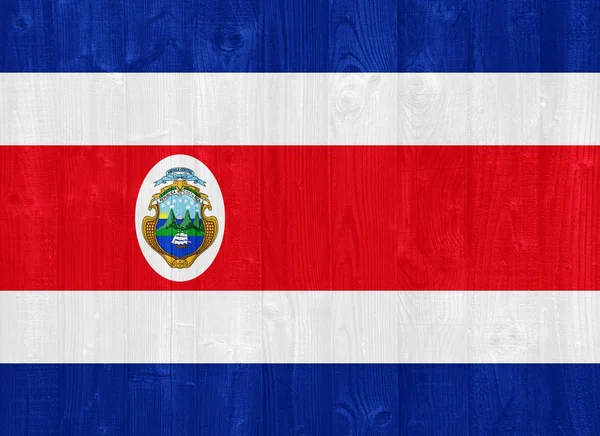 Costa Rica flag — Stock Photo, Image