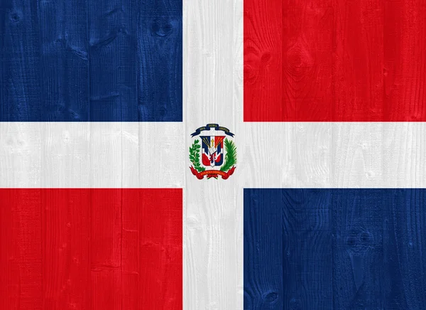 Dominican Republic flag — Stock Photo, Image