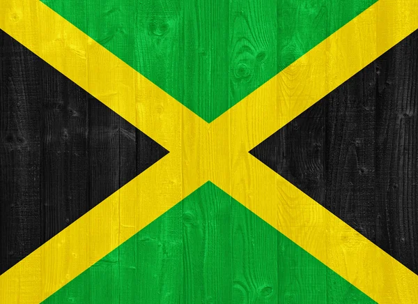 Bandera de Jamaica — Foto de Stock