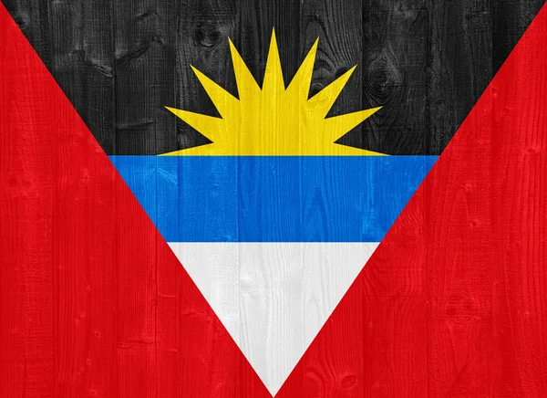 Bandeira de Antígua e Barbuda — Fotografia de Stock