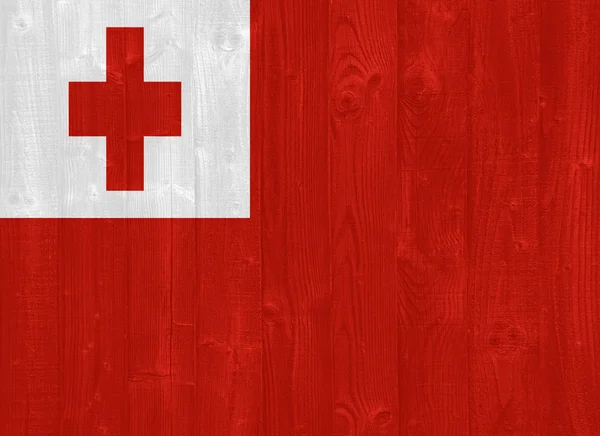 Vlag van Tonga — Stockfoto