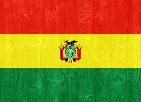 Bolivia flagga — Stockfoto