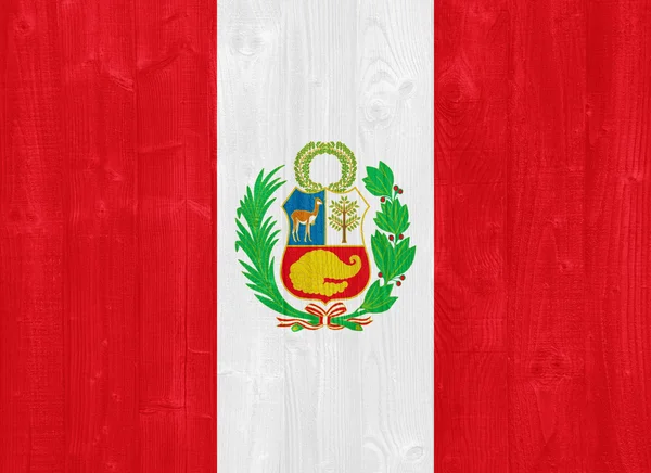 Bandeira do Peru — Fotografia de Stock