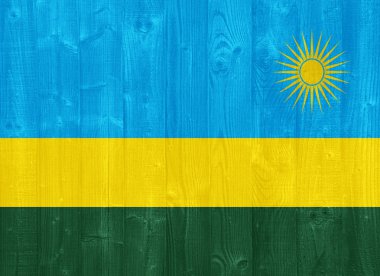 Rwanda flag clipart