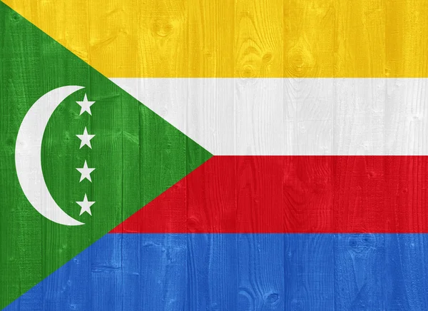 Comoros flag — Stock Photo, Image