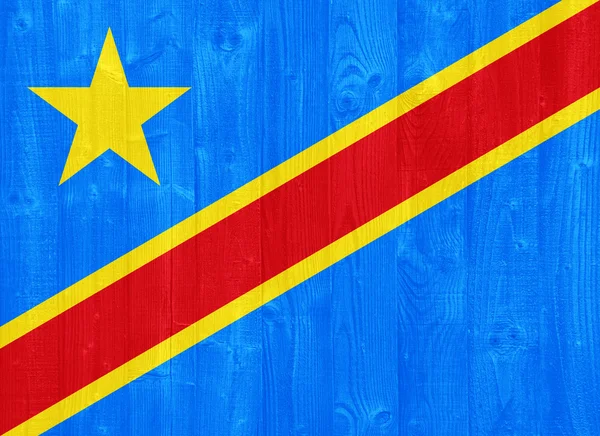 Congo flag — Stock Photo, Image