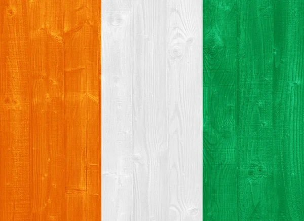 Cote d'Ivoire flag — Stock Photo, Image