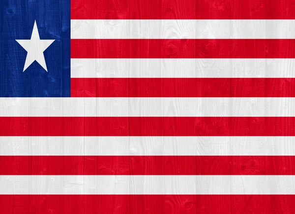 Liberia flag — Stock Photo, Image