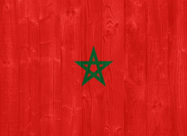 Bandiera del Marocco — Foto Stock