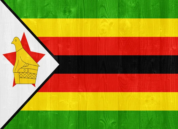 stock image Zimbabwe flag