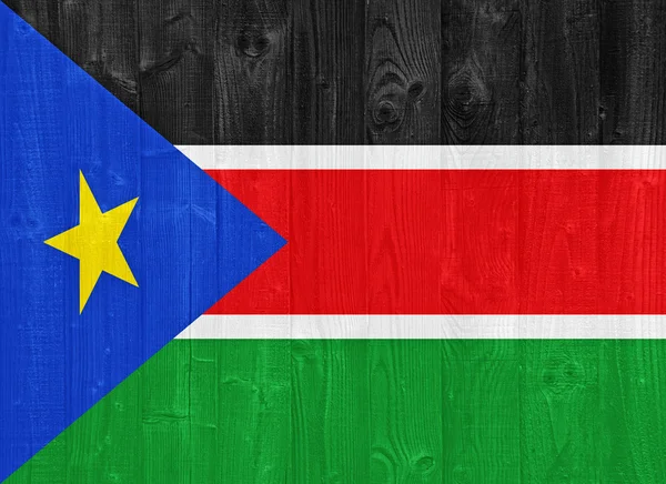 South Sudan flag — Stock Photo, Image