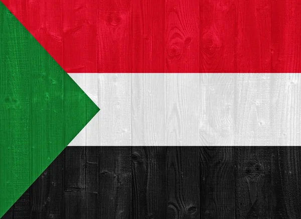 Soedan vlag — Stockfoto