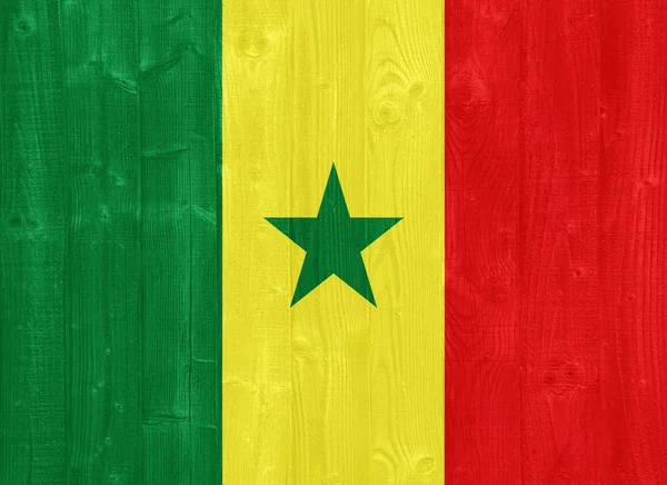 Senegal flag — Stock Photo, Image