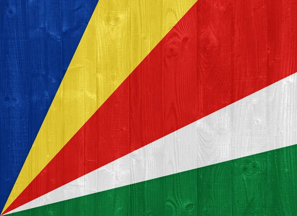 Seychelles flag — Stock Photo, Image