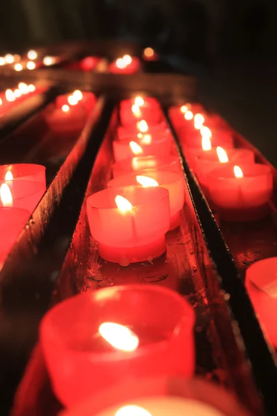 Prayer candles — Stock Photo, Image