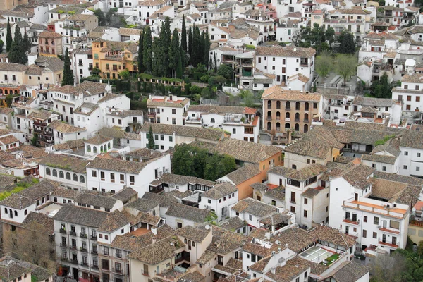 Κατοικίες του albaicin, Γρανάδα, Ισπανία — Φωτογραφία Αρχείου