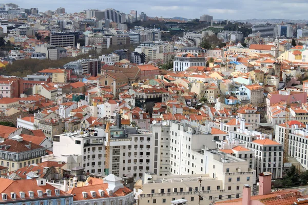 Cityscape of Lisbon, Portugal buildings — Stock Photo, Image