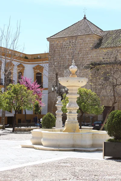 Primavera en Plaza Mayor de Osuna, España —  Fotos de Stock