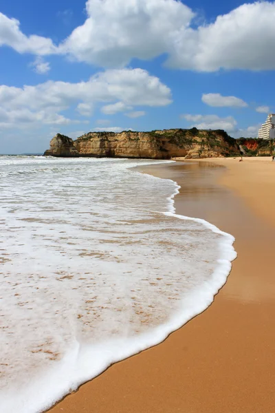 Praia da rocha, algarve, Portekiz — Stok fotoğraf