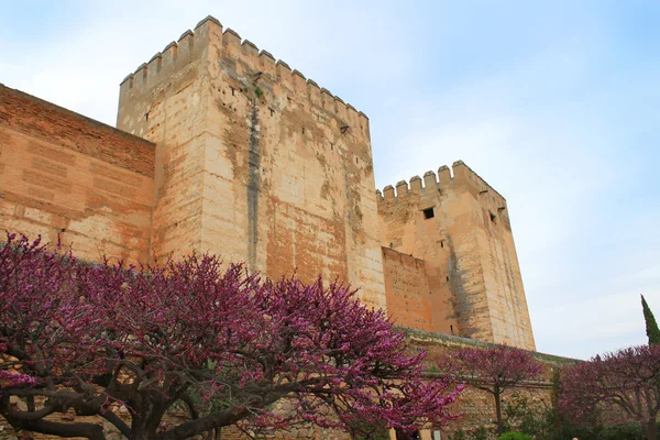 Alcazaba, granada spanien — Stockfoto