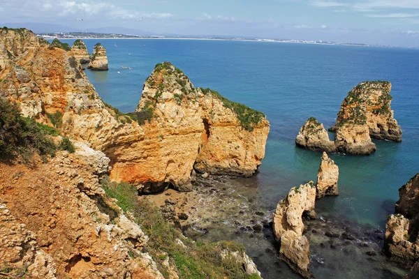 Algarve cliffs — Stock Photo, Image