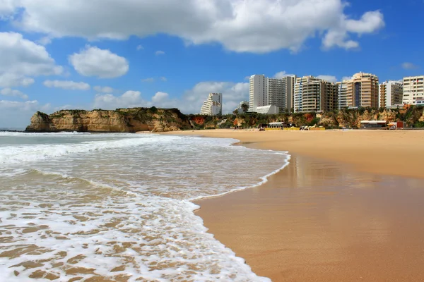 Praia da rocha, algarve, Portekiz — Stok fotoğraf