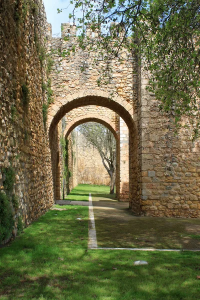 Klenutým entraceway v Lagosu, algarve, Portugalsko — Stock fotografie