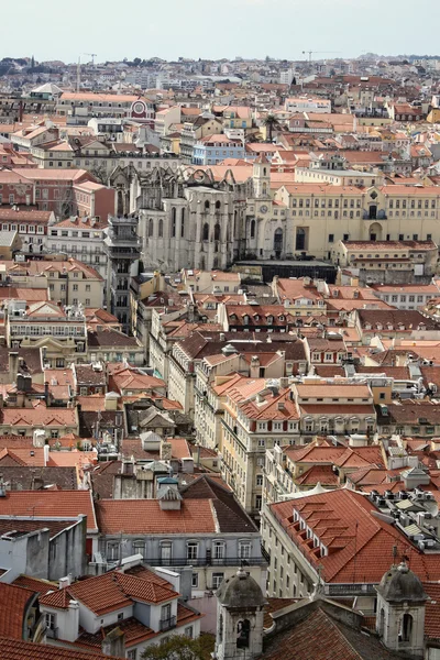 Panoráma města Lisabon, Portugalsko budov — Stock fotografie