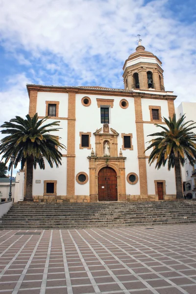 Kościół w ronda, Hiszpania — Zdjęcie stockowe