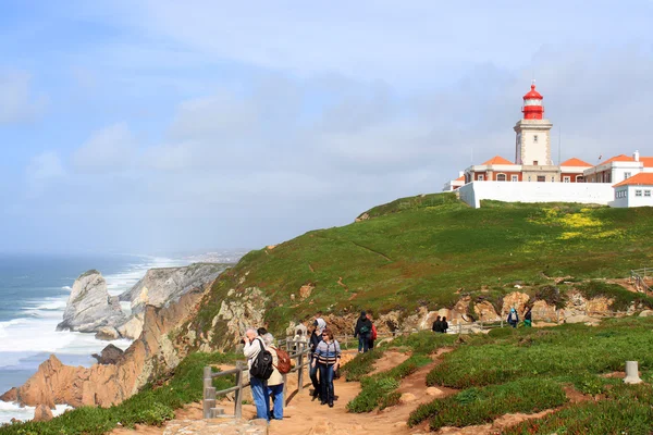 Cabo da roca, και lighhouse Πορτογαλία — Φωτογραφία Αρχείου