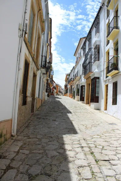Osuna, Spain cobblestoned street — Stock Photo, Image