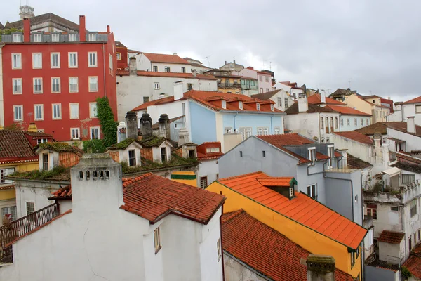 Bunte Häuser in Coimbra, Portugal — Stockfoto