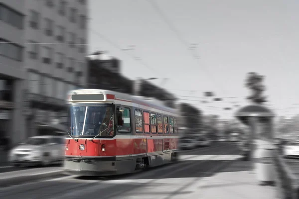 Toronto Straßenbahn Transport — Stockfoto