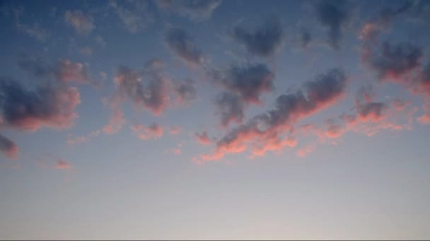 Céu azul fundo com — Vídeo de Stock