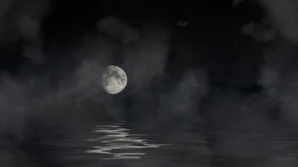 Pełnia księżyca — Wideo stockowe