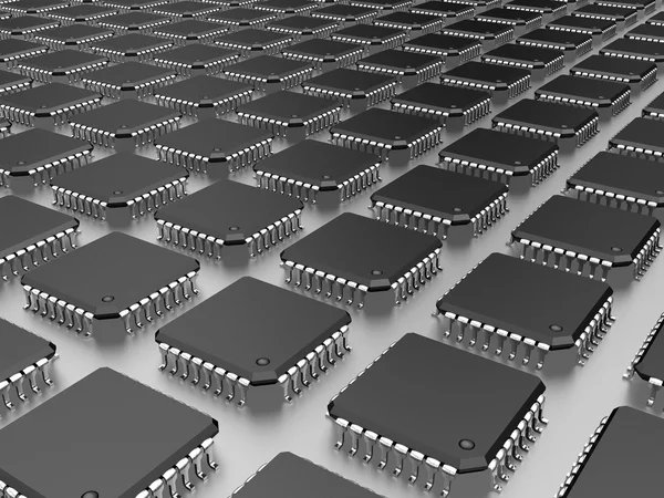 Micro chips — Fotografia de Stock