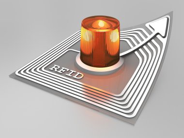 RFID chip clipart