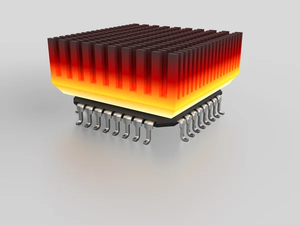 Micro-chip — Stockfoto