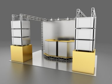 bir fuar showroom