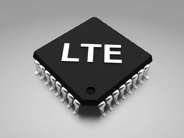 Lte 芯片 — 图库照片