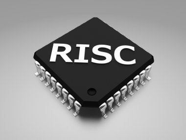 Reduced instruction set computing (RISC) clipart