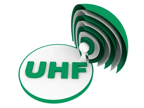 Tecnología UHF — Foto de Stock
