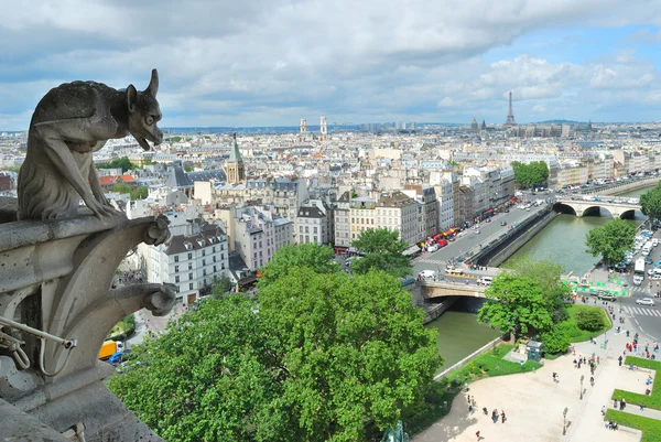 Ovansida av paris — Stockfoto