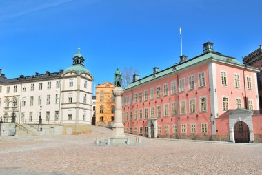 Stockholm. Birger jarl Meydanı