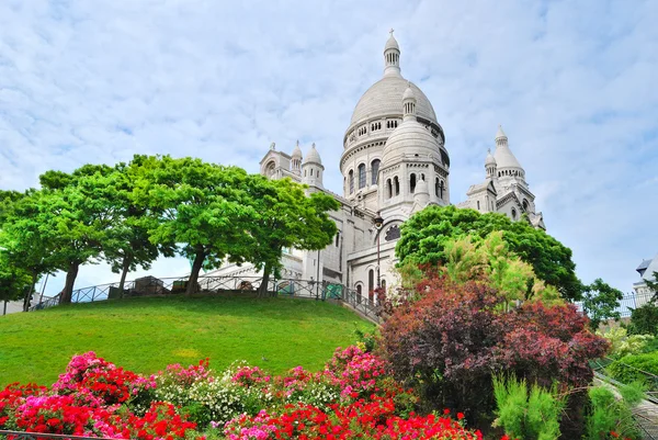 Paris. Basílica Sacre-Coeur — Fotografia de Stock