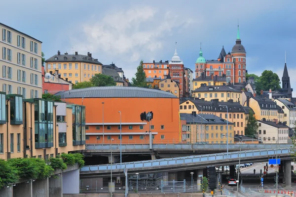 Estocolmo. Distrito de Sodermalm — Foto de Stock