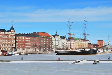 Helsinki bölgesinde kış