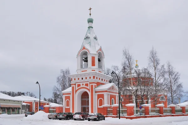 Hamina, Finsko. pravoslavná církev — Stock fotografie