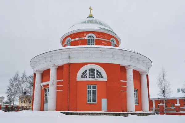 Hamina, Finsko. Kostel svatého Petra a Pavla — Stock fotografie