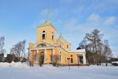 Kotka, Finlandiya. St. nicholas Ortodoks Kilisesi